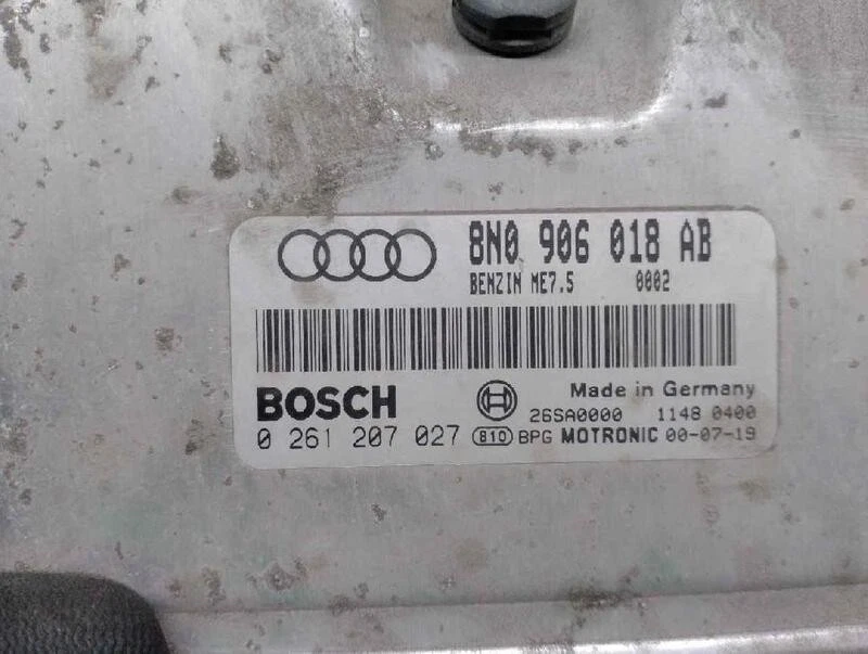 8N0906018AB centralita motor uce para AUDI TT (8N3 8N9) 1.8 20V 1998 4659055 - Immagine 4 di 4