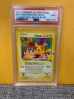 2021 POKEMON CELEBRATIONS CLASSIC COLL #24 BIRTHDAY PIKACHU-HOLO PSA 9