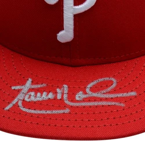 Aaron Nola Philadelphia Phillies Autographed New Era Cap - Image 2 of 4