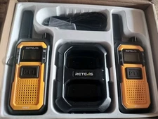 Retevis RB48 Waterproof Walkie Talkies Heavy Duty Long Range Two Way Radio 2Pack