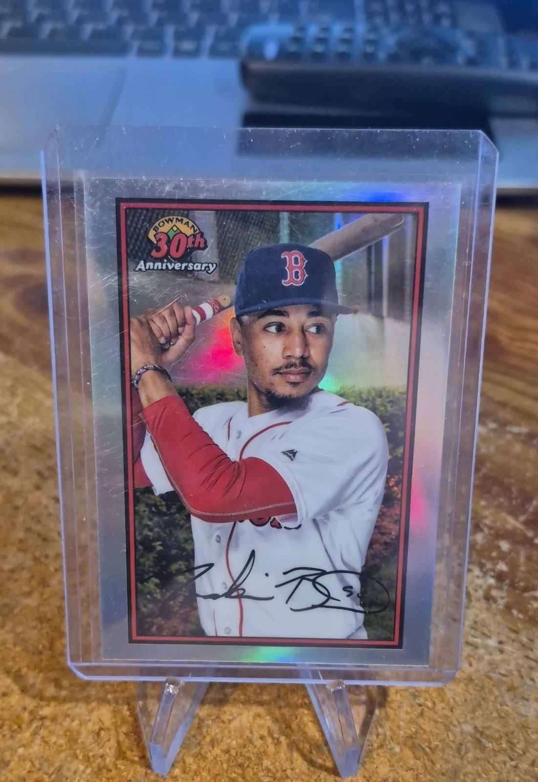 2019 Bowman - 1989 Bowman Baseball 30th Anniversary Chrome Mookie Betts #B30-MB
