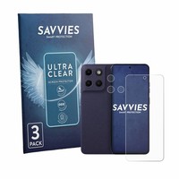 6X Schutzfolie FüR Motorola Moto G17 (Display+Kamera) Display Schutz Folie