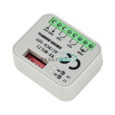 300-868MHz Multi-Frequency Receiver Rolling/Fixed Code On/Off Switch Controller