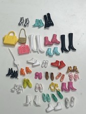 Barbie Fashion Shoes Bags Bundle Heels Doll Genuine Mattel - Various colours 30+