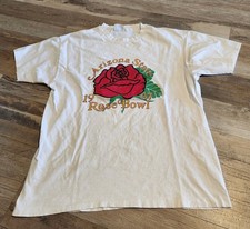 Vintage 80s Arizona State Rose Bowl Shirt Mens XL White ASU Sun Devils Football