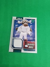2026 Topps Series 1 Celebration Mariner Moose #MAS-MOS Mascot Jersey Relic Card