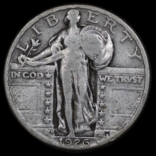 1926-D Standing Liberty Quarter — photo from the most recent tracked eBay sale