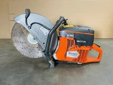 HUSQVARNA K760 Concrete Cut Off Saw - Strong Running 74cc Gas Saw 14" Guard 💪💎
