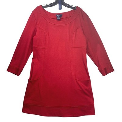 Max Edition Dress Womens Large Mature Career Office Event Pockets 3/4 Sleeves