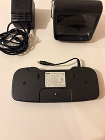 SEGA Game Gear Portable Handheld Console Black Backlit Display with Accessories