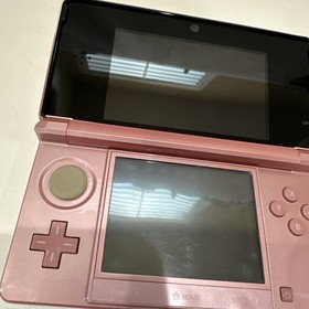 *TESTED* JAPANESE Nintendo 3DS Misty Pink Console CompIete CIB #G73
