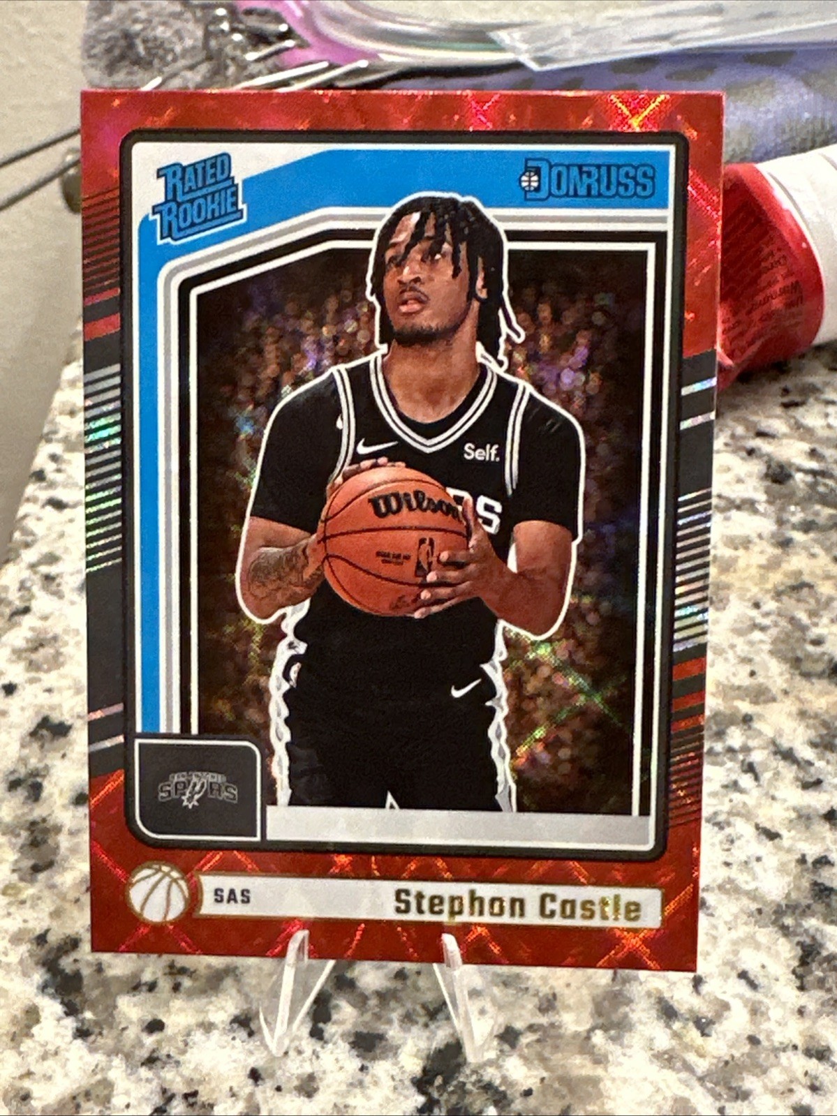 2024-25 Panini Donruss - Rated Rookie Stephon Castle #244 International (RC)