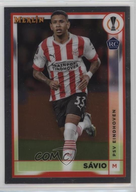 2022-23 Topps Merlin UEFA Club Competitions Savio #109 0r5k