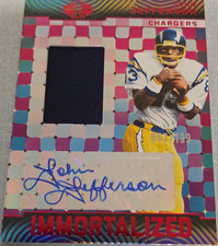 Panini 2024 Illusions Immortalized Jersey John Jefferson #IJA-JJN Red /199 Char…