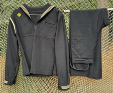 Original WW2 US Navy Dress Blue Wool Uniform Crackerjack 13 Button Pants