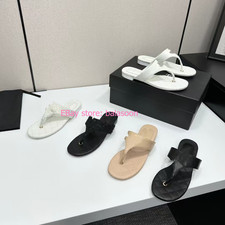 2026 summer women wear flat slippers flip-flops open toes beach slippers