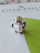 Chamilia 925 sterling silver PENGUIN charm bracelet bead