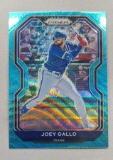 2021 Panini Prizm - Tier II Joey Gallo #153 Teal Wave Prizm