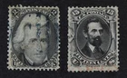 CKStamps: US Stamps Collection Scott#73 77 2c 15c Used