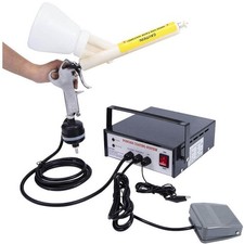 Portable Powder Coating System Paint Gun Electrostatic DIY Spraying Machine New
