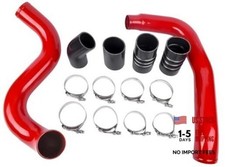 Turbo Intercooler Pipe Kit CAC Tubes and Boot Kit Fit 2003-2007 F250 F350 F450