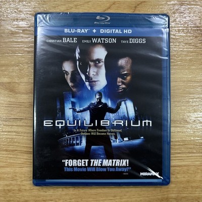 Equilibrium - 2002 (Blu-ray, 2015, Region A) New Sealed