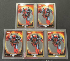 Lot*5 2025 Topps Deadpool & Wolverine Chrome Deadpool