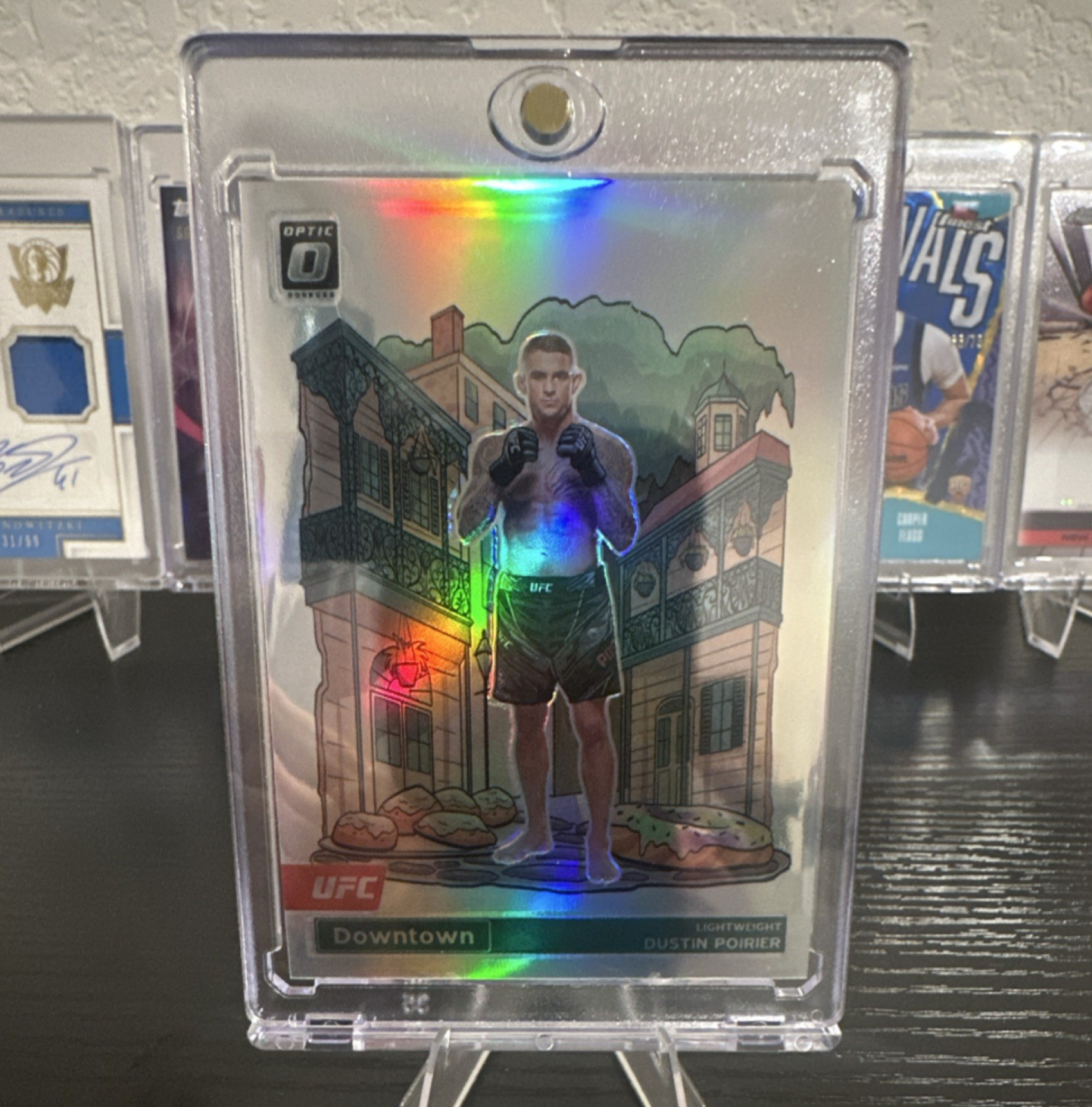 Panini Donruss Optic 2023 Downtown Dustin Poirier UFC #8 Prizm Insert MINT 💎