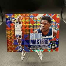 Panini 2023-24 Mosaic Stare Masters Prizm Anthony Edwards #17 Timberwolves