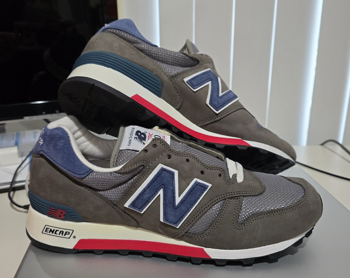 ニューバランス　M1300ER New Balance M1300ER USA 1300 (Grey Blue Red) Suede Mens 9.5 / Eur