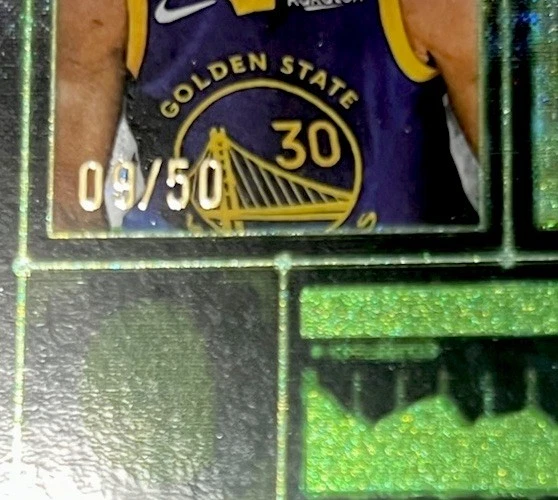 Stephen Curry 2025-26 Topps Baloncesto Objetivo FLASH DROP Escaneo y Golpe Inserto #/50 Foto 3 de 3