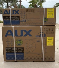 Mini Split Air Conditioner Heat Pump 12000 BTU 110V 1 Ton