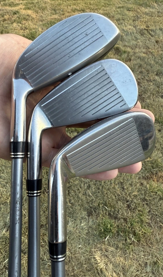 SET OF 3 Tour Edge Bazooka RH Golf JMAX Iron-Wood 4, 6 Hybrids, Houdini 3-Wood - Image 3 of 4