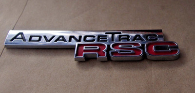 Ford AdvanceTrac RSC Emblem Badge Explorer / Transit / Expedition OEM  Pre-Owned