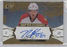 2016-17 SPx Impressions Auto 9/199 Nick Bjugstad #IA-NB Auto 0f3d