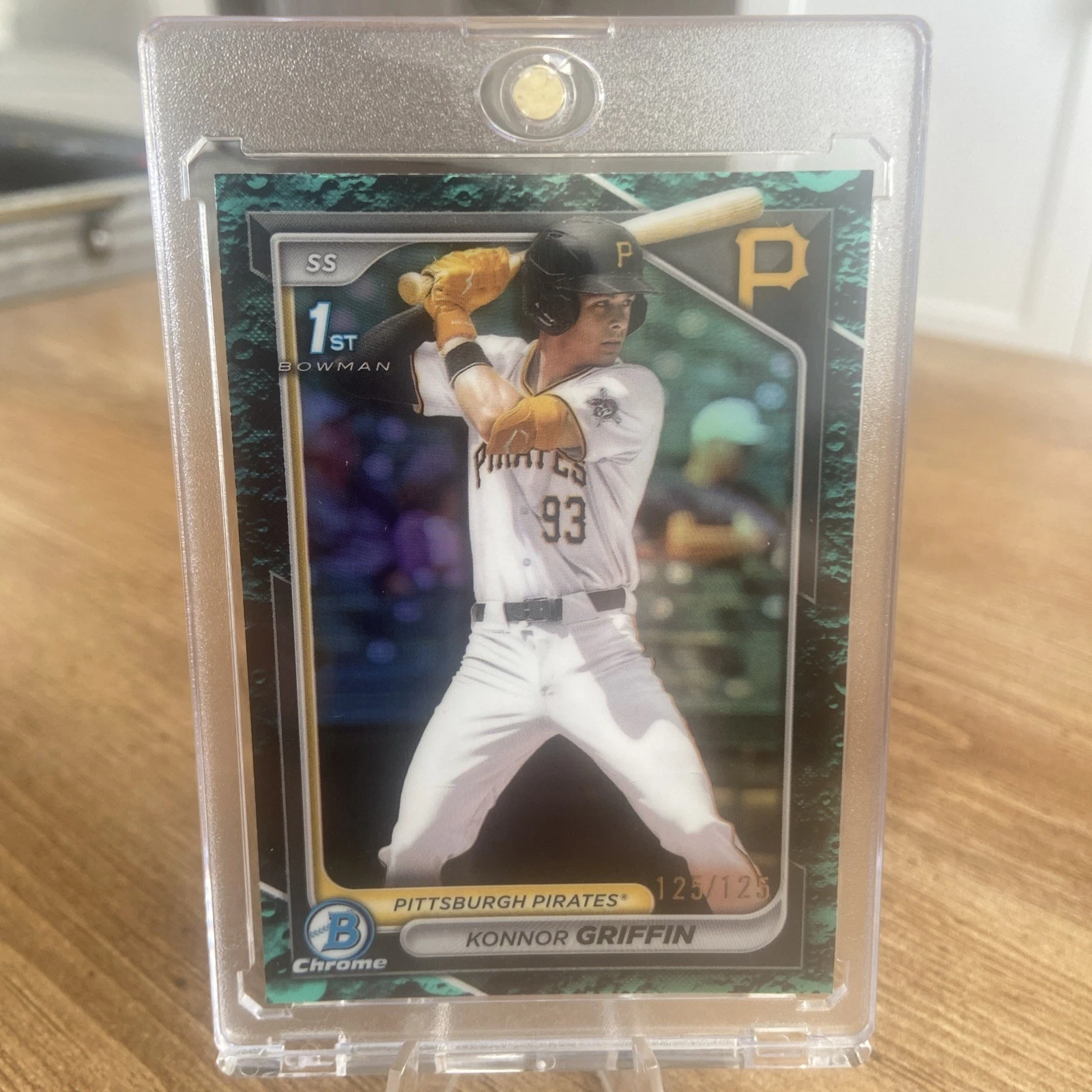 2024 Bowman Chrome 1st Konnor Griffin Aqua Lunar  125/125