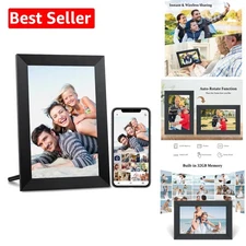 User-Friendly 10.1 Inch Cloud Photo Frame – Share Memories Effortlessly Via WiFi