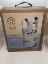 LILLE Baby Carrier Complete All Seasons 7-45lbs 6 Positions Mesh Panel NEW OPEN
