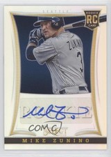 2013 Panini Select Rookie Auto Silver Prizm 71/99 Mike Zunino #239 Auto 0vf5
