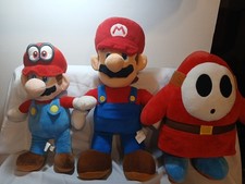Lot of 3 SUPER MARIO BROS PLUSH TOYS