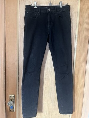 American Eagle Jeans Mens 30x30 Black Straight Leg Denim Stretch Extreme Flex 4