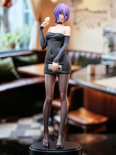 Chainsaw Man Reze Black Knit Sweater Figure 25CM PVC Collectible Statue