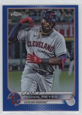 2022 Topps Chrome Blue Refractor 143/150 Franmil Reyes #97 0he2