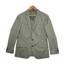New J Crew Thompson Blazer Mens 40S Green Olive Sport Coat Preppy Business