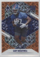 2021 Panini Phoenix Rookie Orange Lazer 41/99 Gary Brightwell #188 0c2