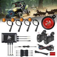 UTV Turn Signal Kit with Horn, ATV Street Legal Kit, Blinker Kit for Side by Sid