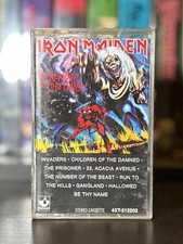 Iron Maiden The Number of the Beast Cassette Album - Metal