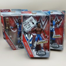 WWE Elite The New Day 3‑Pack Action Figure Lot: Xavier Woods Kofi Kingston Big E