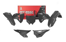RTECH Set Plastic 5 Pcs Black Honda Crf-R 250 2025
