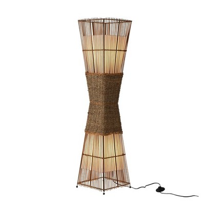 Stehleuchte SKOV 36282 Ø30CM 2 flammig, E27 Bambus, Rattan